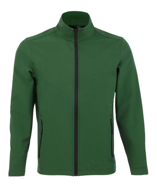 SOL'S RACE MEN - SOFTSHELL ZIP JACKET - Bottle Green - Main