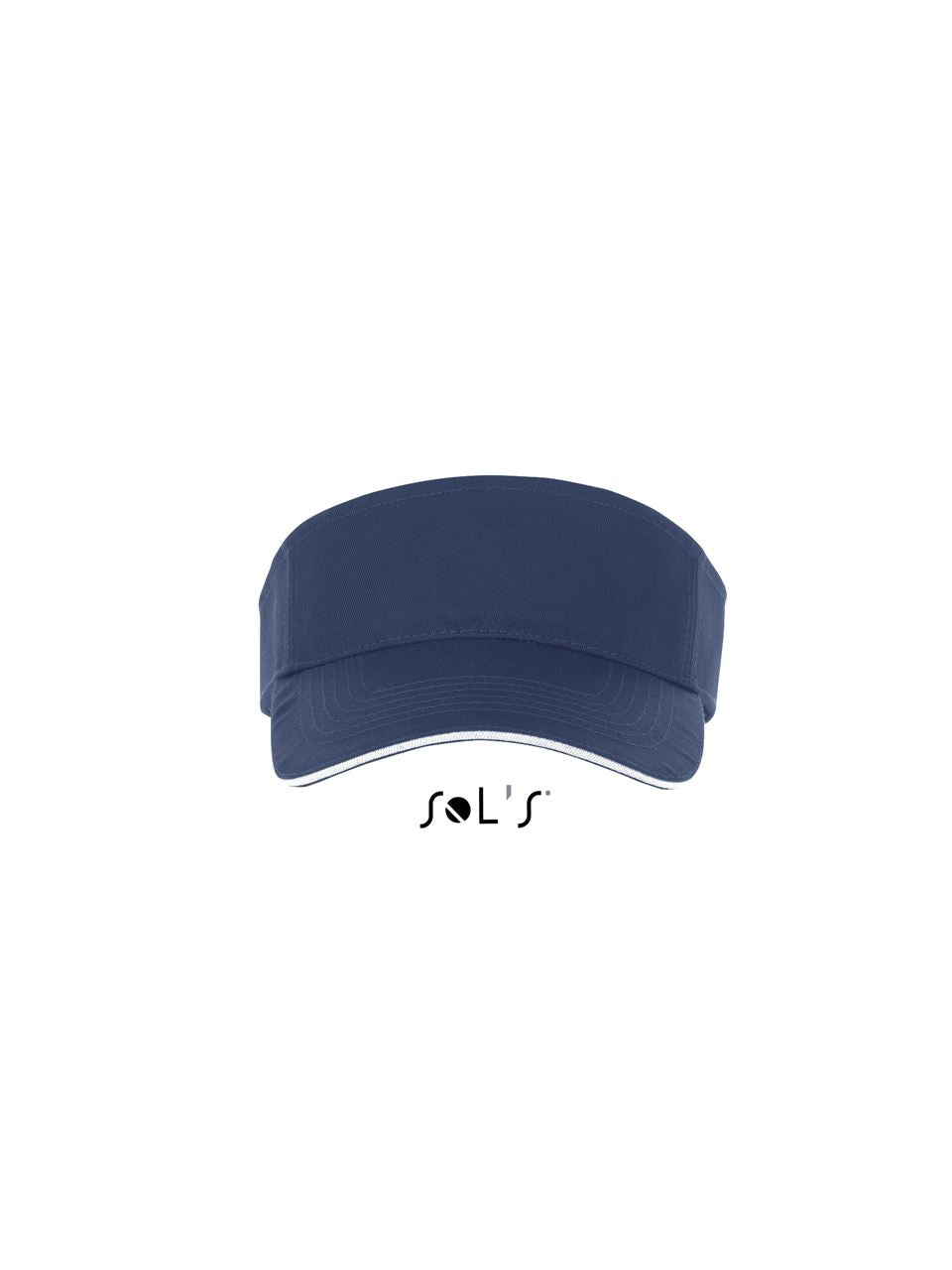 SOL'S ACE - UNISEX VISOR - French Navy/White - Main