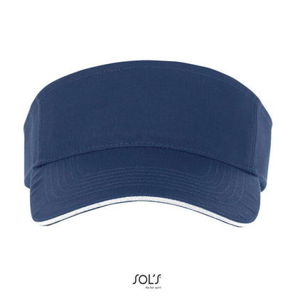 SOL'S ACE - UNISEX VISOR - French Navy/White - Additional