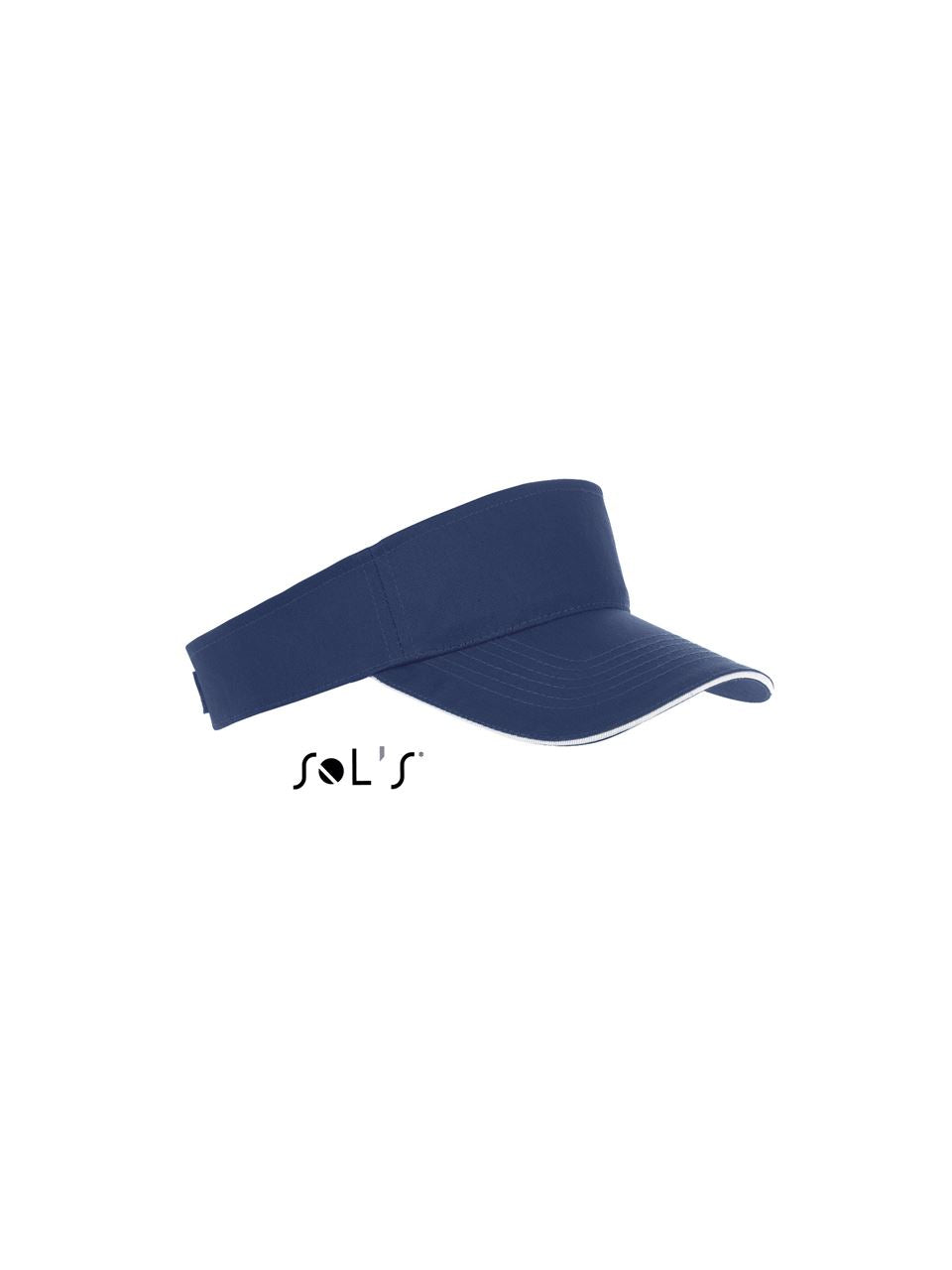 SOL'S ACE - UNISEX VISOR - French Navy/White - Additional