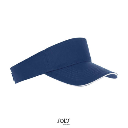 SOL'S ACE - UNISEX VISOR - French Navy/White - Additional
