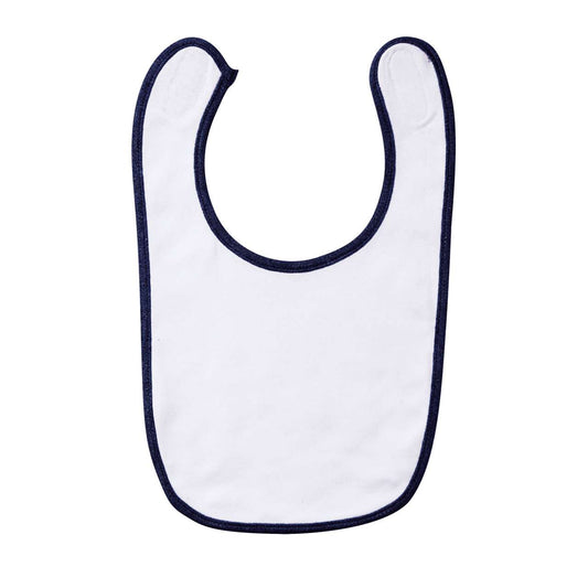 SOL'S BABIB - BABY BIB - White/French Navy - Main