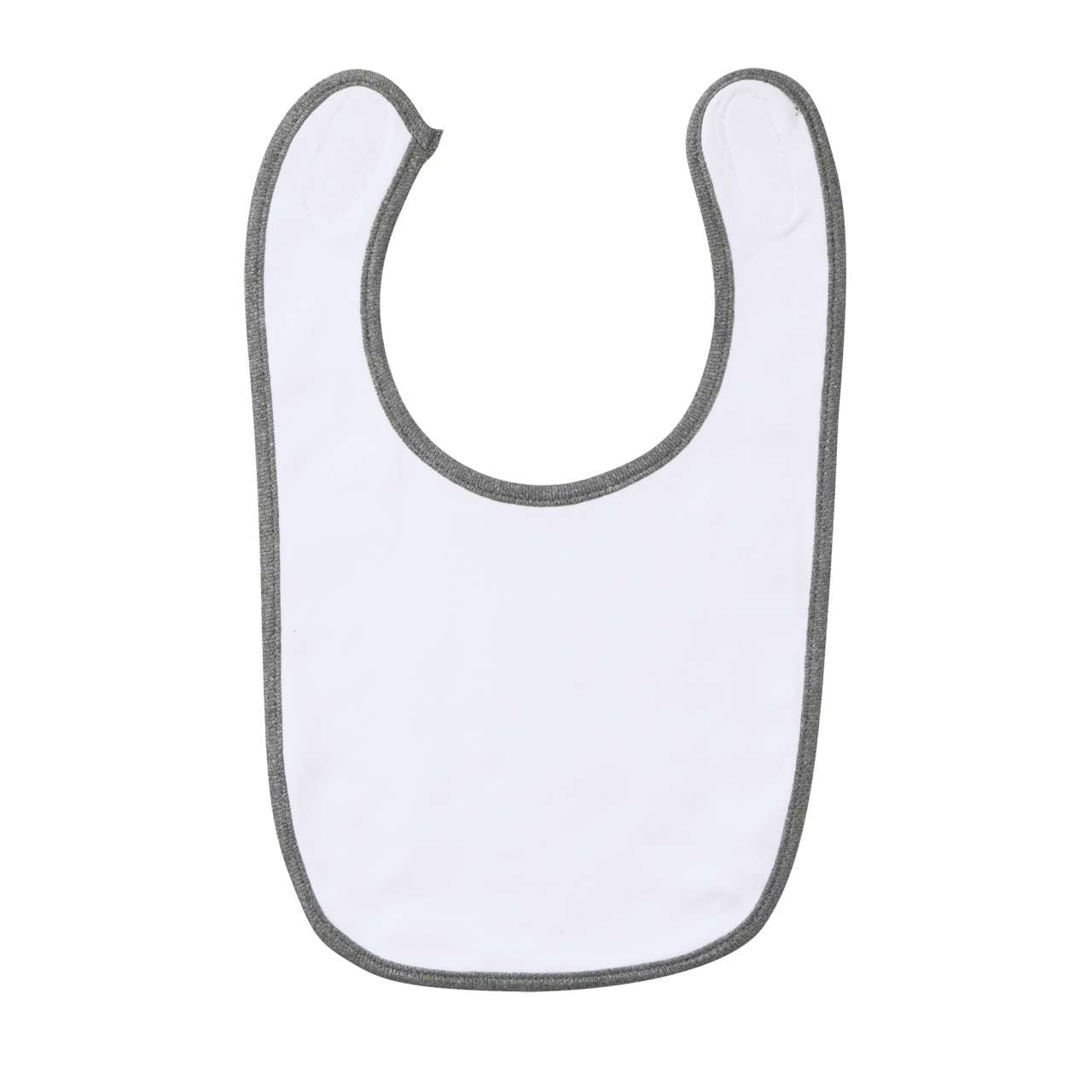 SOL'S BABIB - BABY BIB - White/Melange Grey - Main