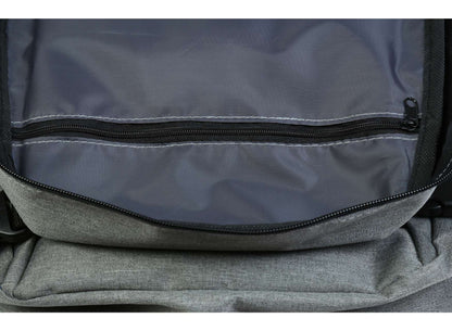SOL'S WALL STREET - 600D POLYESTER BACKPACK - Grey Melange - Additional