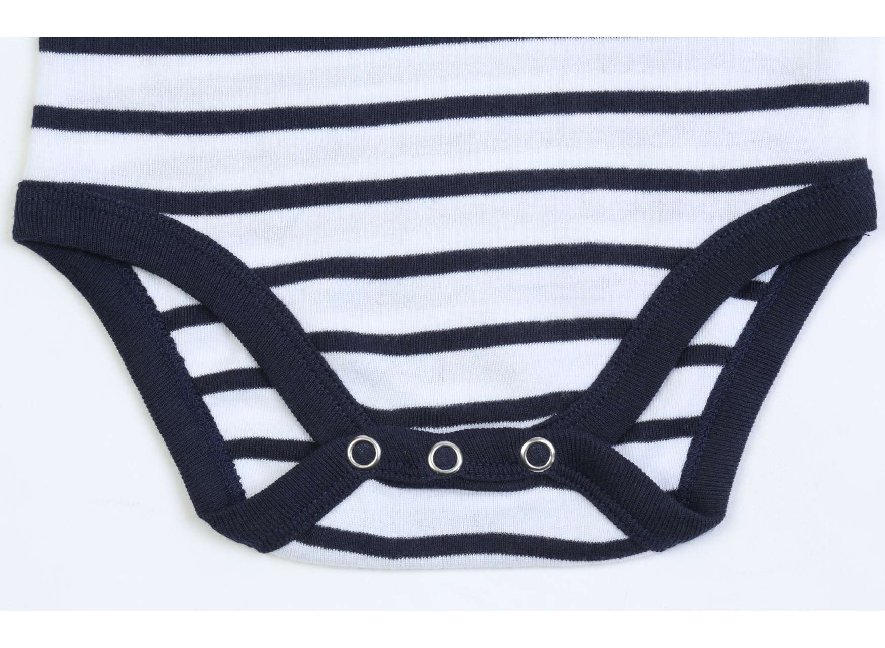 SOL'S MILES BABY - STRIPED BODYSUIT - White/Navy - Additional