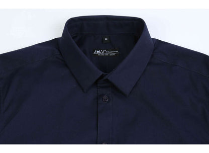 SOL'S BLAKE MEN - LONG SLEEVE STRETCH SHIRT - Black - Additional
