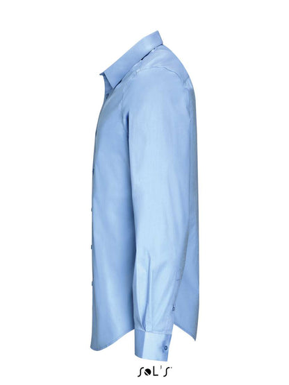 SOL'S BLAKE MEN - LONG SLEEVE STRETCH SHIRT - Light Blue - Additional