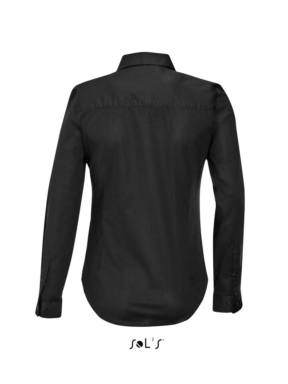 SOL'S BLAKE WOMEN - LONG SLEEVE STRETCH SHIRT - Black - Additional