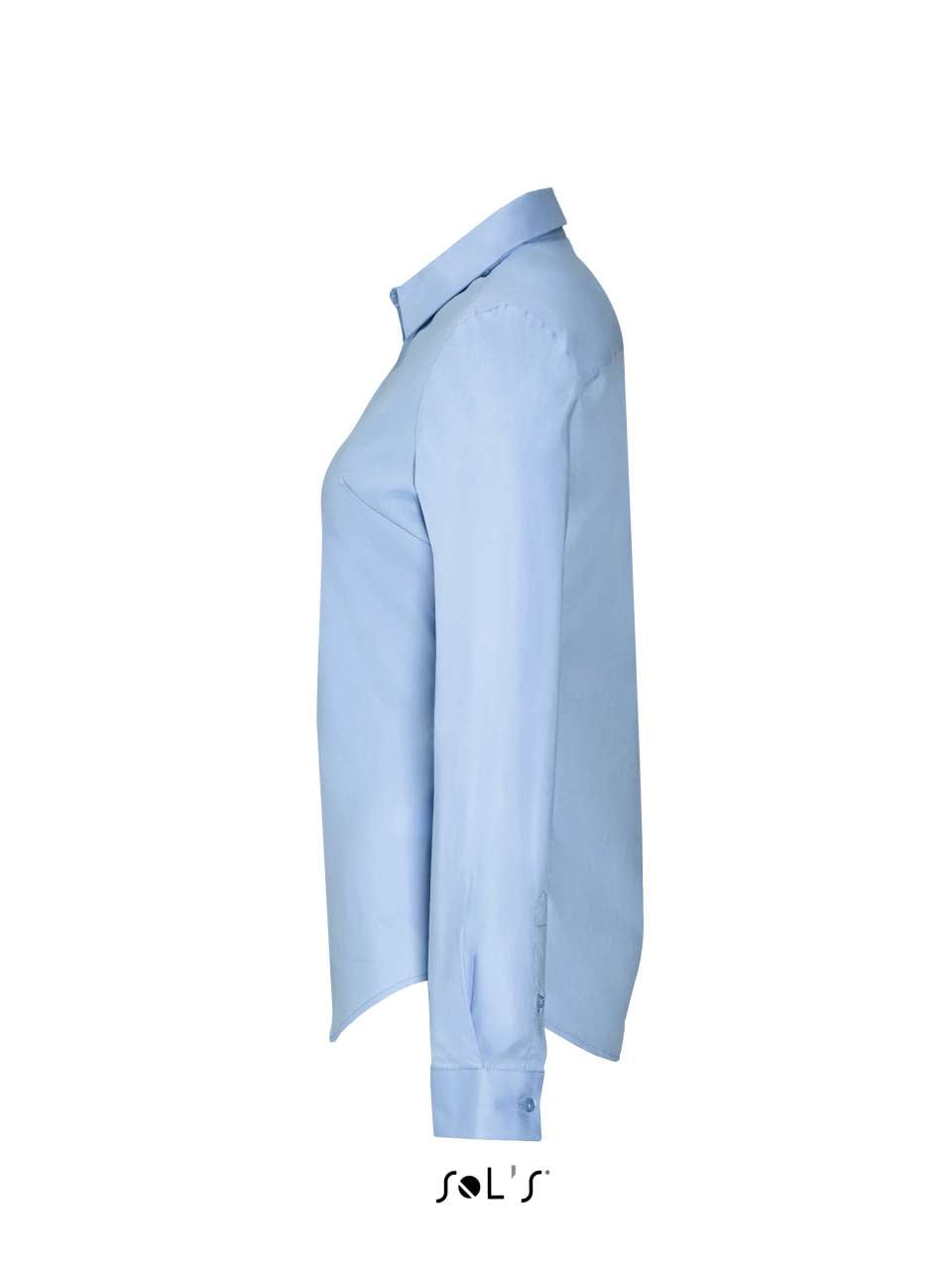 SOL'S BLAKE WOMEN - LONG SLEEVE STRETCH SHIRT - Light Blue - Additional