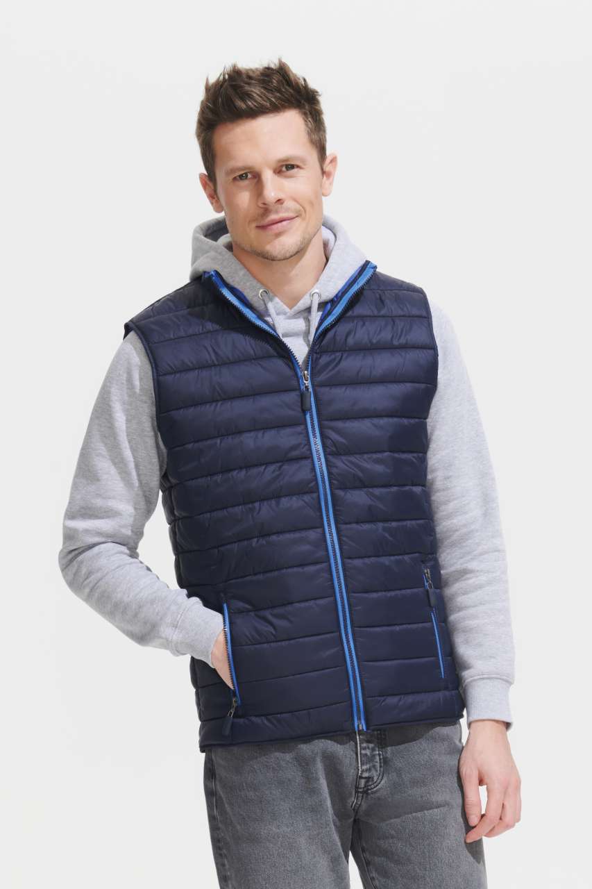 SOL'S WAVE MEN - LIGHTWEIGHT BODYWARMER - Black - Model