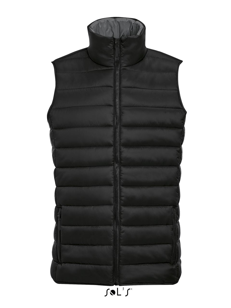 SOL'S WAVE MEN - LIGHTWEIGHT BODYWARMER - Black - Main