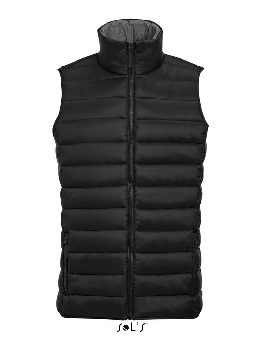SOL'S WAVE MEN - LIGHTWEIGHT BODYWARMER - Black - Main