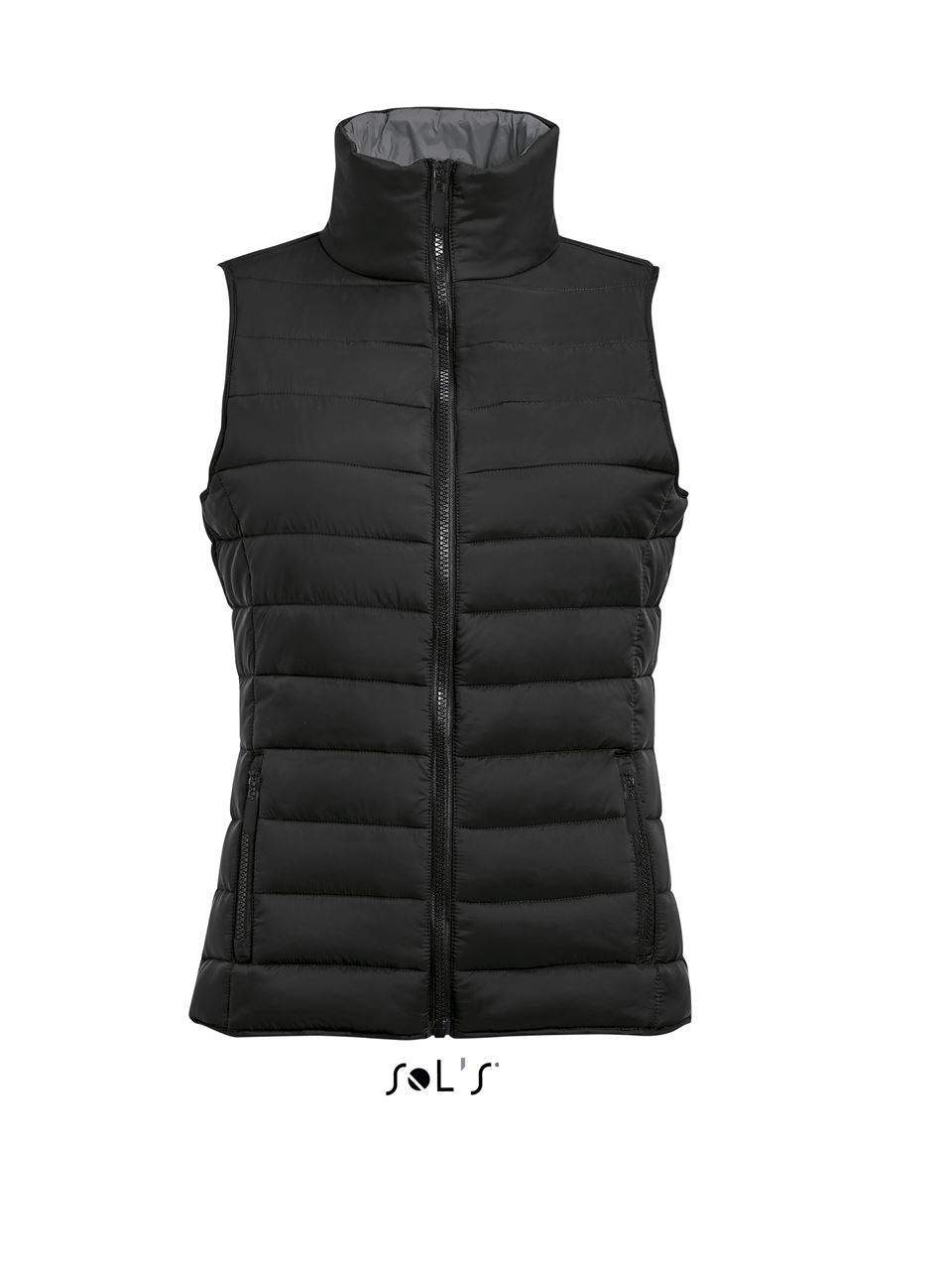 SOL'S WAVE WOMEN - LIGHTWEIGHT BODYWARMER - Black - Main