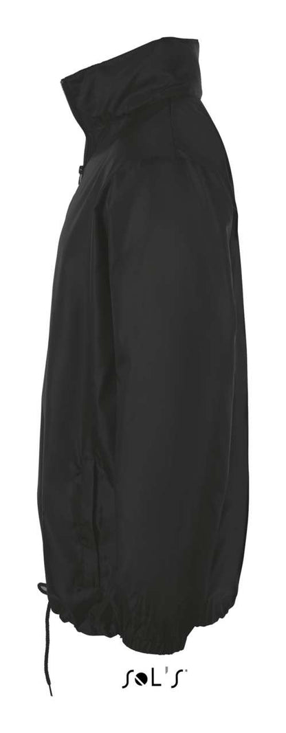 SOL'S SHIFT - UNISEX WATER REPELLENT WINDBREAKER - Black - Additional