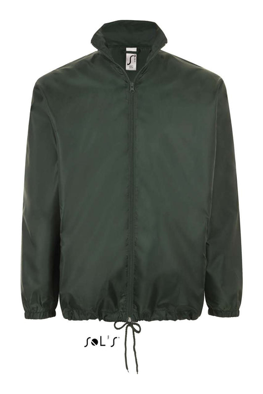 SOL'S SHIFT - UNISEX WATER REPELLENT WINDBREAKER - Forest Green - Main