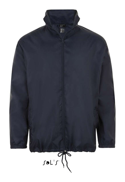 SOL'S SHIFT - UNISEX WATER REPELLENT WINDBREAKER - French Navy - Main