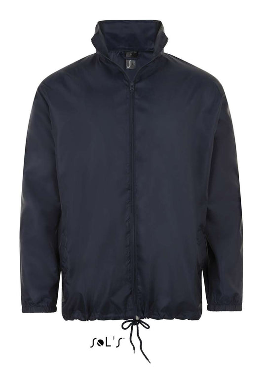 SOL'S SHIFT - UNISEX WATER REPELLENT WINDBREAKER - French Navy - Main
