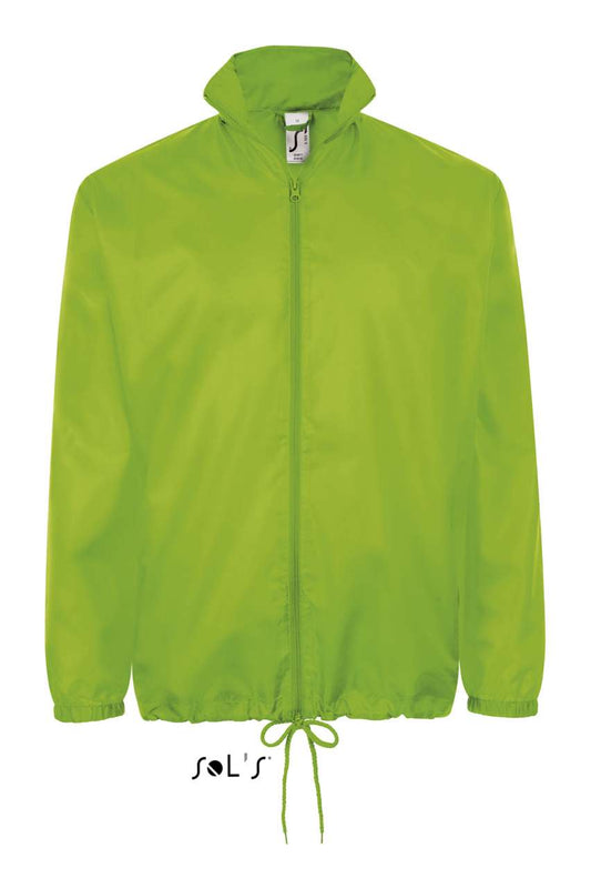 SOL'S SHIFT - UNISEX WATER REPELLENT WINDBREAKER - Lime - Main