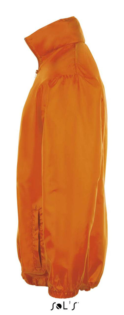 SOL'S SHIFT - UNISEX WATER REPELLENT WINDBREAKER - Orange - Additional
