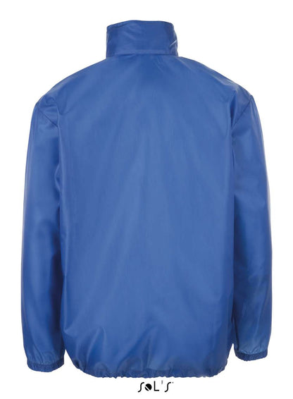 SOL'S SHIFT - UNISEX WATER REPELLENT WINDBREAKER - Royal Blue - Additional