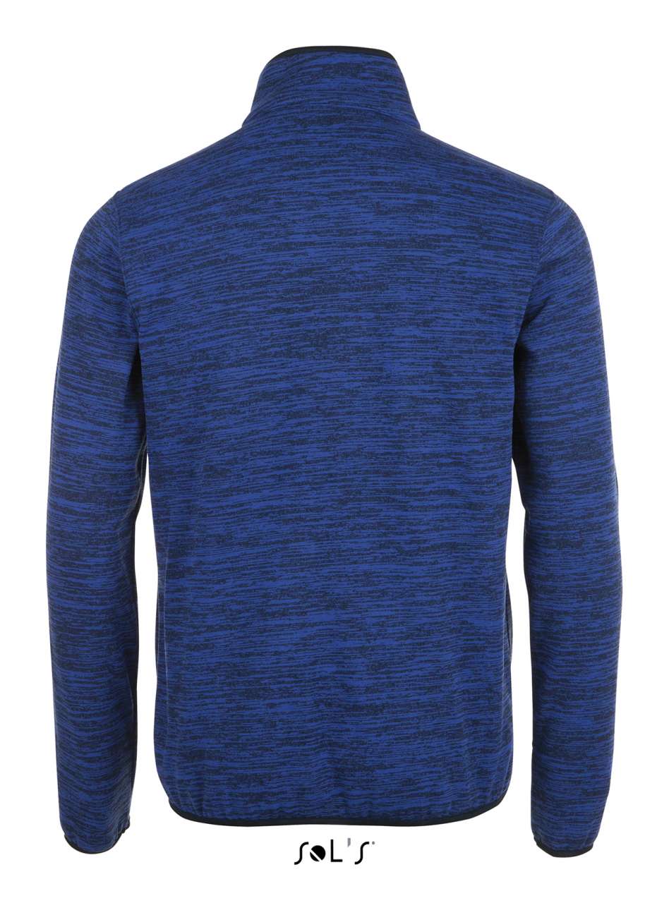 SOL'S TURBO - KNITTED FLEECE JACKET - Bugatti Blue/Navy Pro - Additional