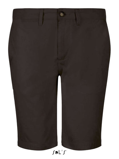 SOL'S JASPER - MEN'S CHINO SHORTS - Black - Main