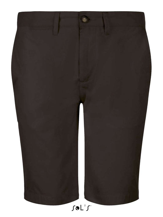 SOL'S JASPER - MEN'S CHINO SHORTS - Black - Main