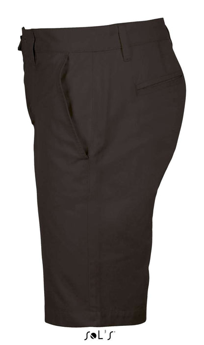 SOL'S JASPER - MEN'S CHINO SHORTS - Black - Additional