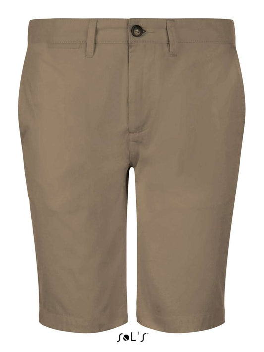 SOL'S JASPER - MEN'S CHINO SHORTS - Chestnut - Main