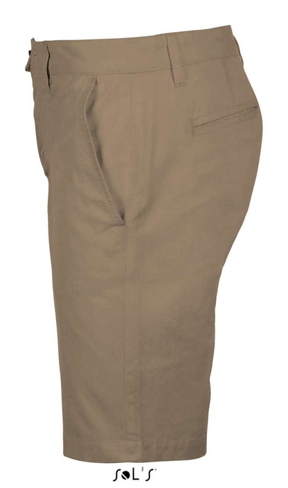SOL'S JASPER - MEN'S CHINO SHORTS - Chestnut - Additional