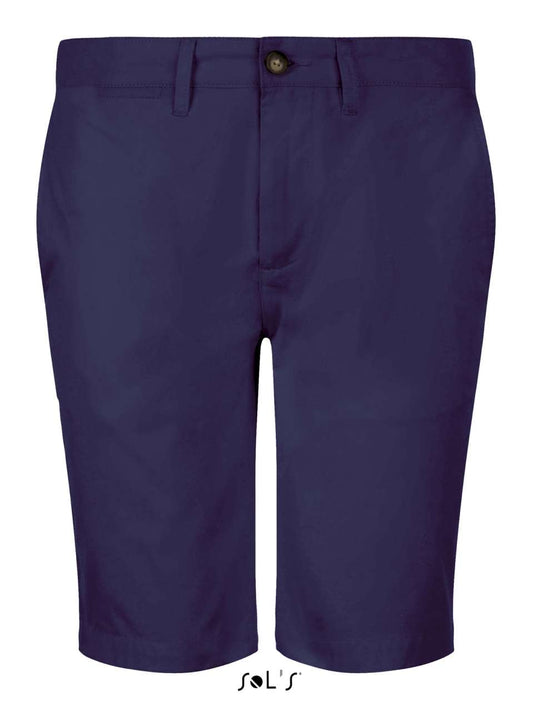 SOL'S JASPER - MEN'S CHINO SHORTS - French Navy - Main
