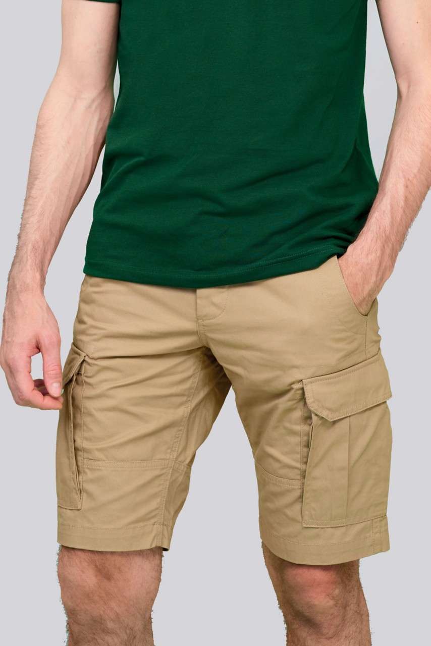 SOL'S JACKSON - MEN'S BERMUDA SHORTS - Black - Model