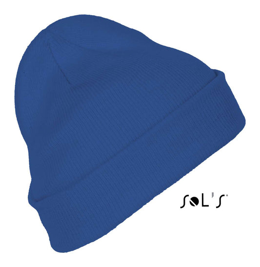 SOL'S PITTSBURGH - SOLID-COLOUR BEANIE WITH CUFFED DESIGN - Royal Blue - Main