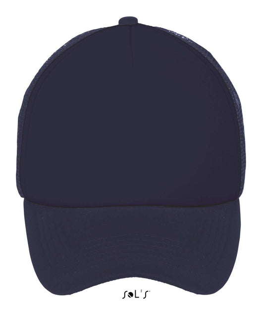 SOL'S BUBBLE - FIVE PANEL MESH CAP - French Navy - Main