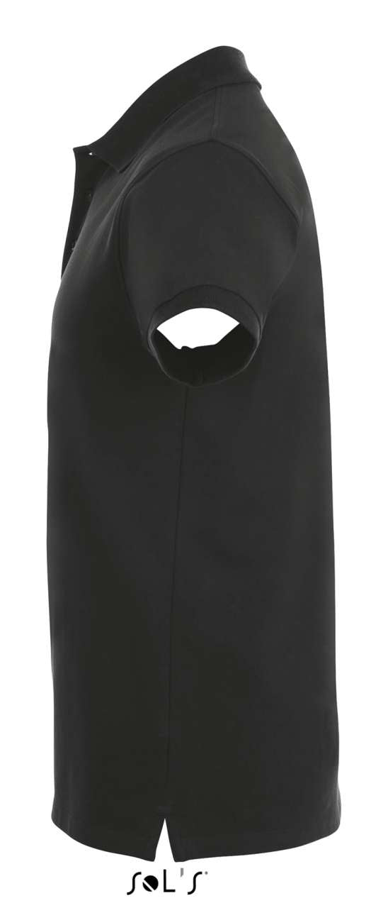 SOL'S PHOENIX MEN - COTTON-ELASTANE POLO SHIRT - Black - Additional