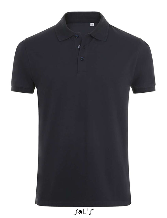 SOL'S PHOENIX MEN - COTTON-ELASTANE POLO SHIRT - French Navy - Main