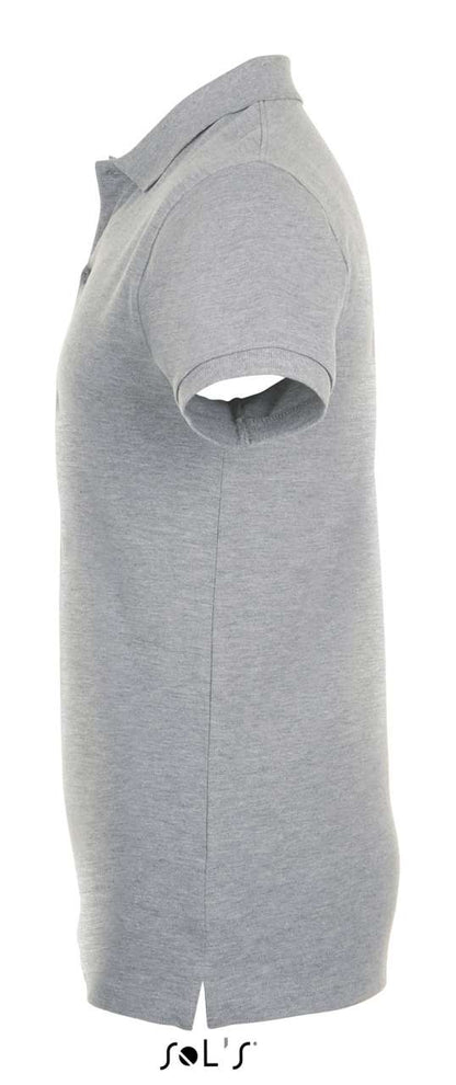 SOL'S PHOENIX MEN - COTTON-ELASTANE POLO SHIRT - Grey Melange - Additional