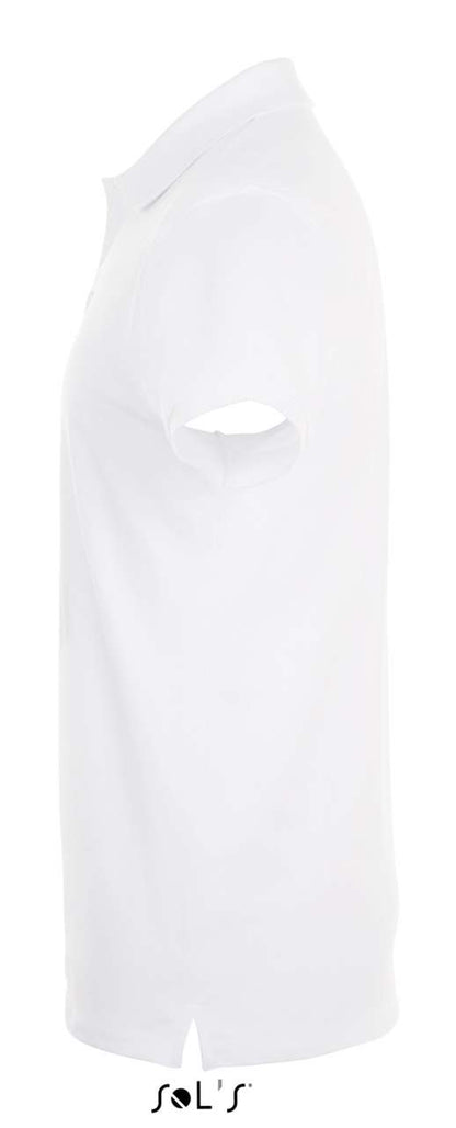 SOL'S PHOENIX MEN - COTTON-ELASTANE POLO SHIRT - White - Additional