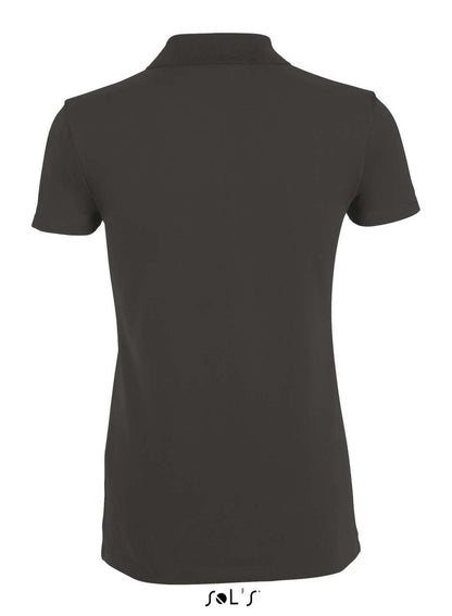 SOL'S PHOENIX WOMEN - COTTON-ELASTANE POLO SHIRT - Charcoal Melange - Additional