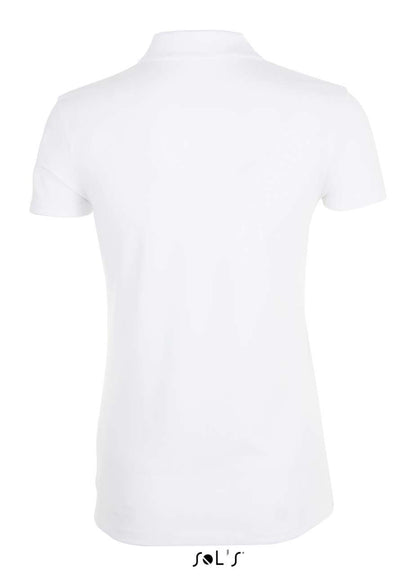 SOL'S PHOENIX WOMEN - COTTON-ELASTANE POLO SHIRT - White - Additional