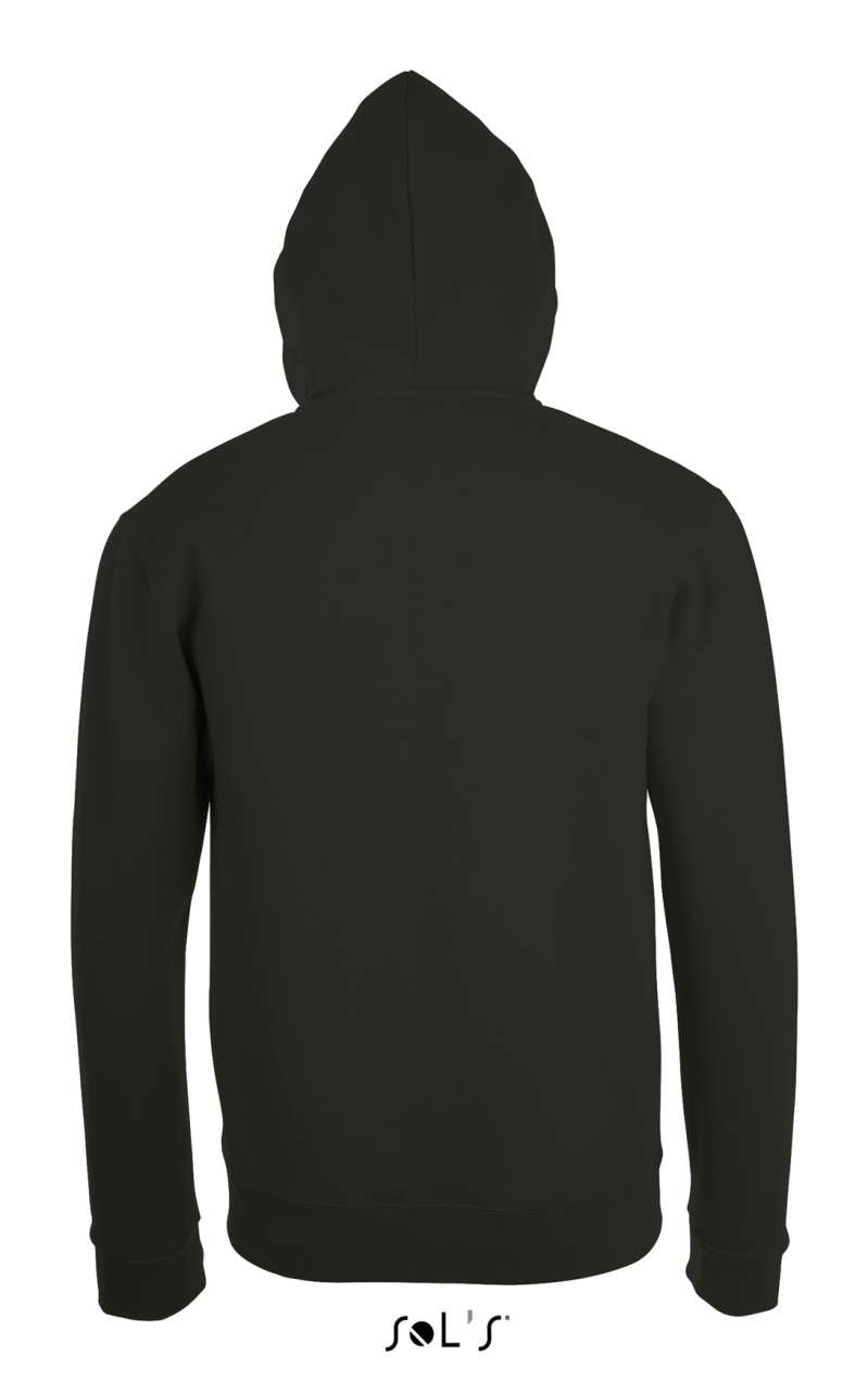 SOL'S STONE - UNISEX ZIP HOODIE - Black - Additional