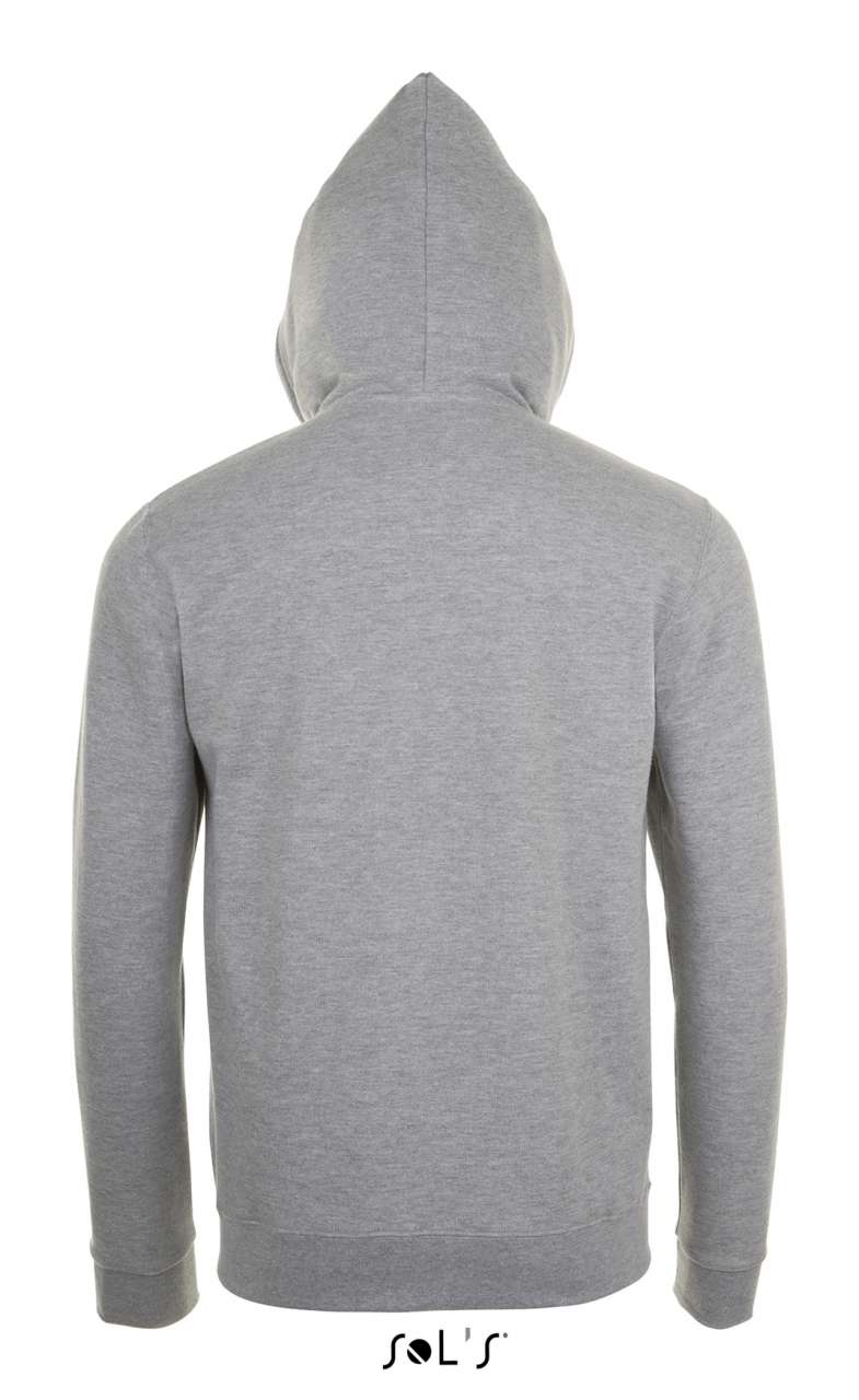 SOL'S STONE - UNISEX ZIP HOODIE - Grey Melange - Additional