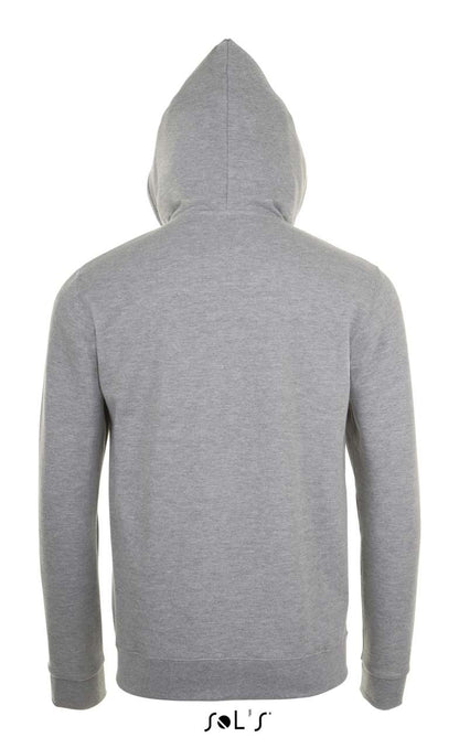 SOL'S STONE - UNISEX ZIP HOODIE - Grey Melange - Additional