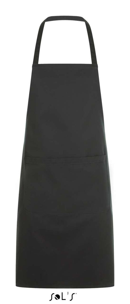 SOL'S GRAMERCY - LONG APRON WITH POCKET - Dark Grey - Main