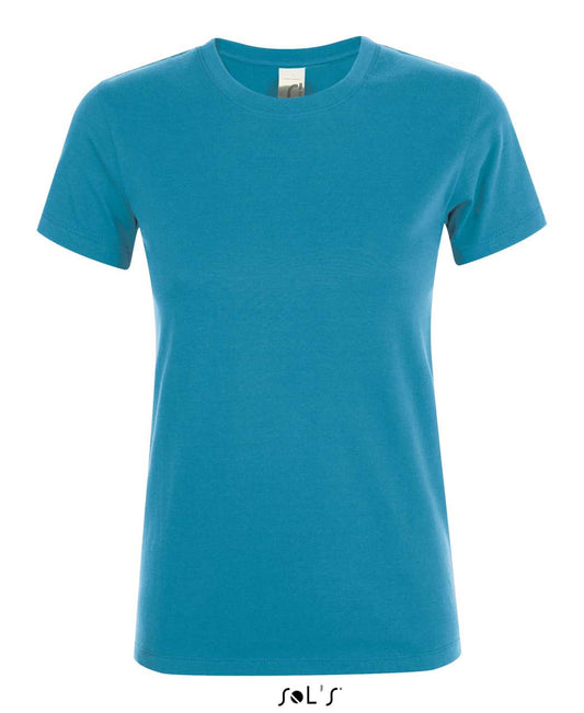SOL'S REGENT WOMEN - ROUND COLLAR T-SHIRT - Aqua - Main