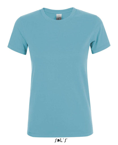SOL'S REGENT WOMEN - ROUND COLLAR T-SHIRT - Atoll Blue - Main