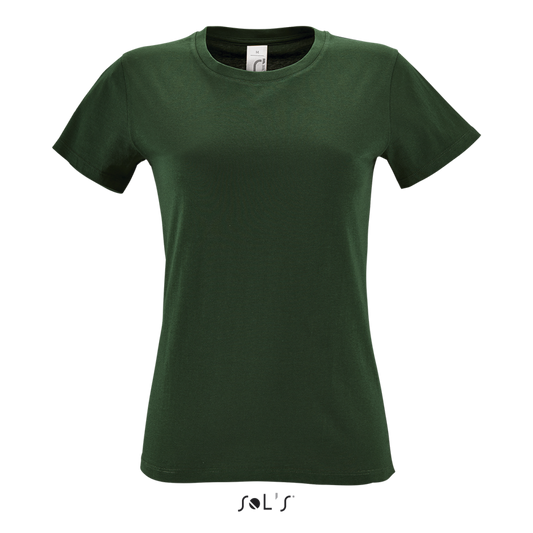 SOL'S REGENT WOMEN - ROUND COLLAR T-SHIRT - Bottle Green - Main