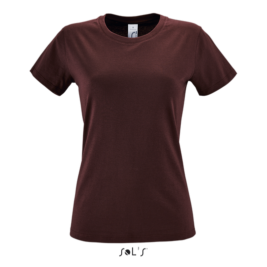 SOL'S REGENT WOMEN - ROUND COLLAR T-SHIRT - Burgundy - Main