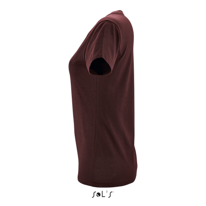 SOL'S REGENT WOMEN - ROUND COLLAR T-SHIRT - Burgundy - Additional