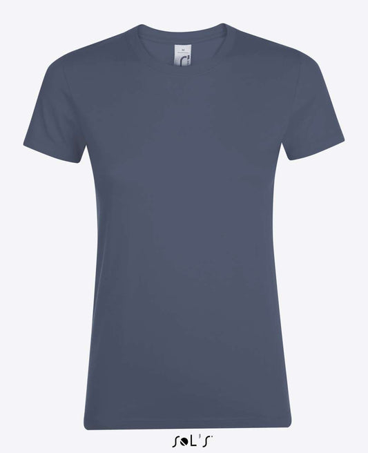 SOL'S REGENT WOMEN - ROUND COLLAR T-SHIRT - Denim - Main